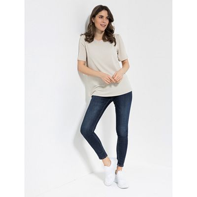 Thumbnail - KIM & CO. Shirt, 1/2-Arm Brazil Knit Jersey Zierknöpfe figurumspielend