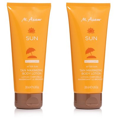M.ASAM® Sun After Sun Tan Maximizing Body Lotion 2x 200ml