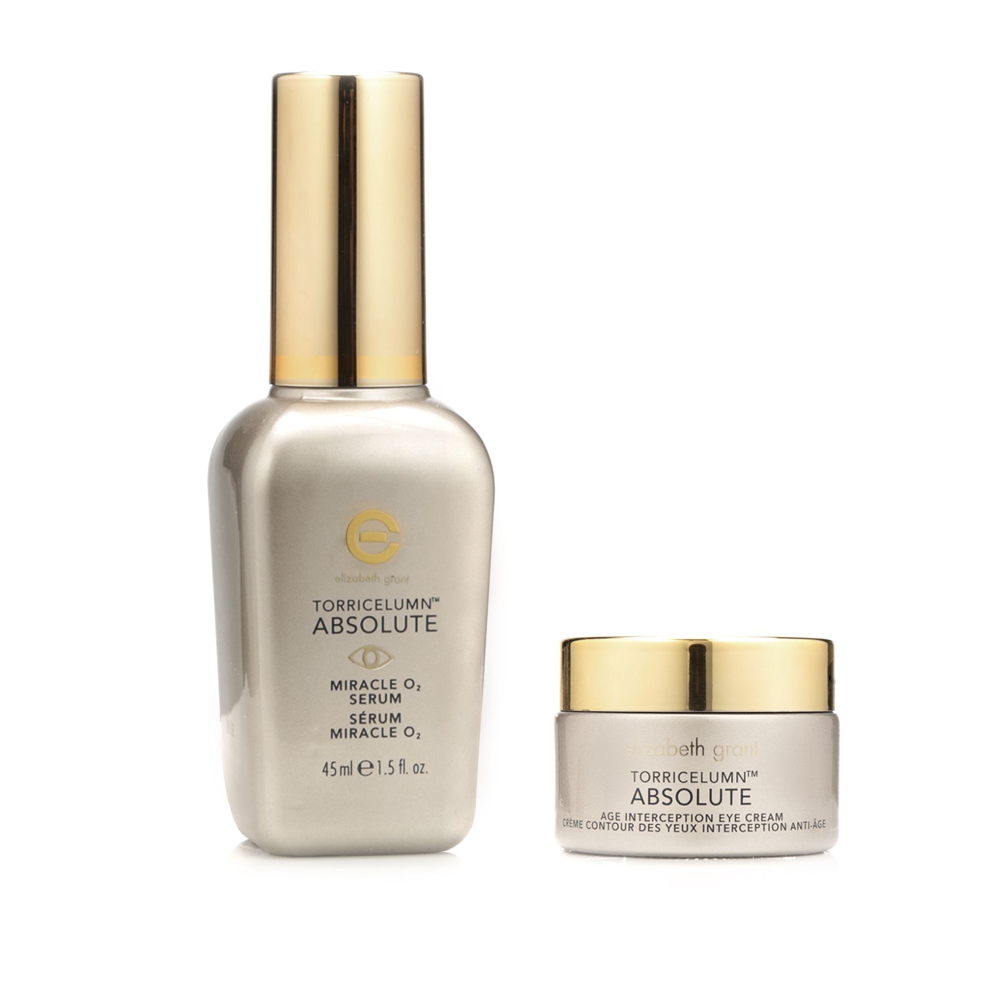 ELIZABETH GRANT Torricelumn Eye Cream 30ml & Eye Serum 45ml 2tlg. Page 1 — QVC.de