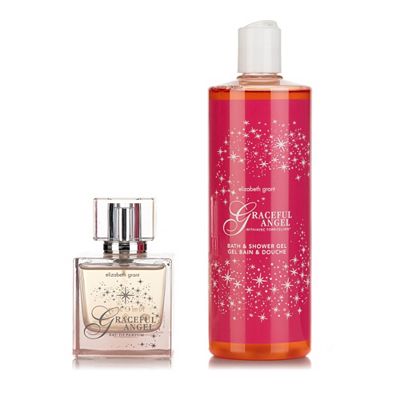 ELIZABETH GRANT Graceful Angel Eau de Parfum 90ml, Duschgel 490ml