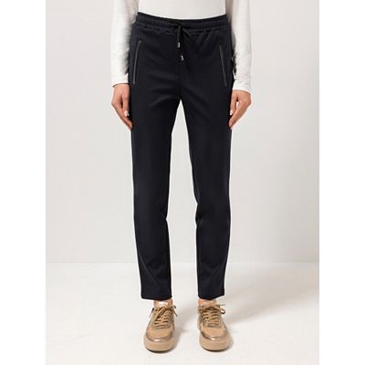 STEFFEN SCHRAUT Hose knöchellang Rundumdehnbund sehr schmales Bein