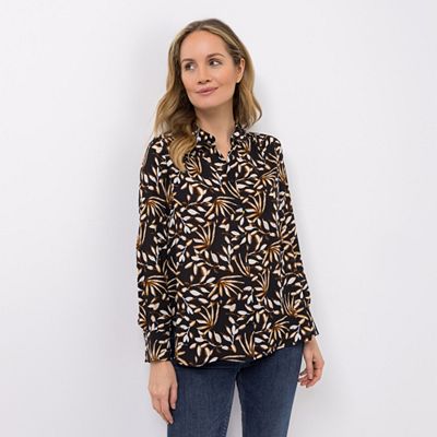 Thumbnail - EVA LUTZ Bluse Lotte Knopfleiste Manschetten leger weit