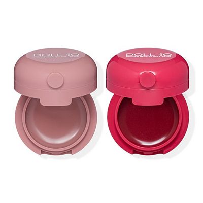 DOLL 10 BEAUTY Peptide Bounce Balm Tinted Lip Treatment 2x8g