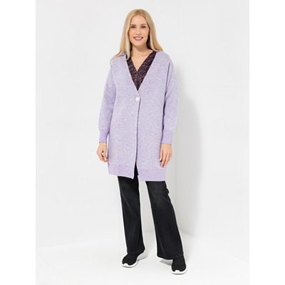 Thumbnail - SOULS BY EYWASOULS® Longcardigan, 1/1 Arm V-Ausschnitt leger weit