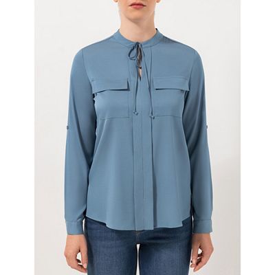 STEFFEN SCHRAUT Bluse Nizza Ärmelriegel Brusttaschen figurumspielend