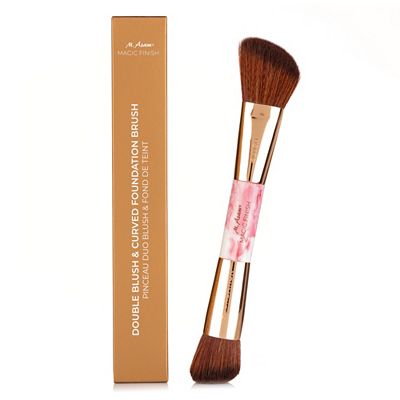 Thumbnail - M.ASAM® Magic Finish Double Blush & Curved Foundation Brush Marble Edition