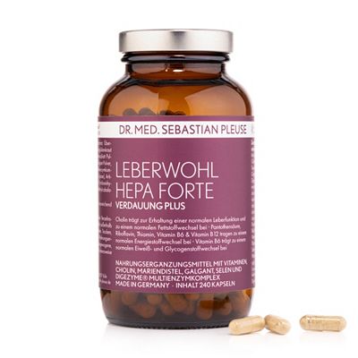 Thumbnail - Dr. med. Sebastian Pleuse Leberwohl Hepa Forte mit Digezyme® 240 Stück für 120 T.