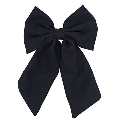 OAKLAND Schleife mit Patent- spange, handgefertigt Spange ca. 8cm Schleife ca. 13x19cm