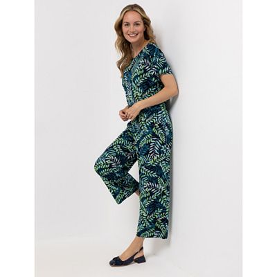 Thumbnail - KIM & CO. Jumpsuit Brazil Knit Jersey Eingrifftaschen weites Bein
