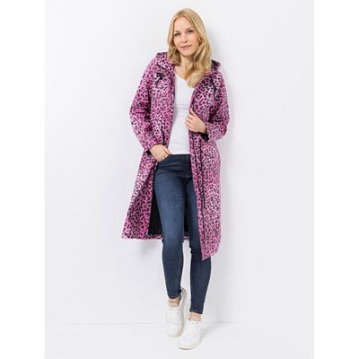 ANNI FOR FRIENDS Mantel 2-Wege-Zipper Kapuze figurumspielend