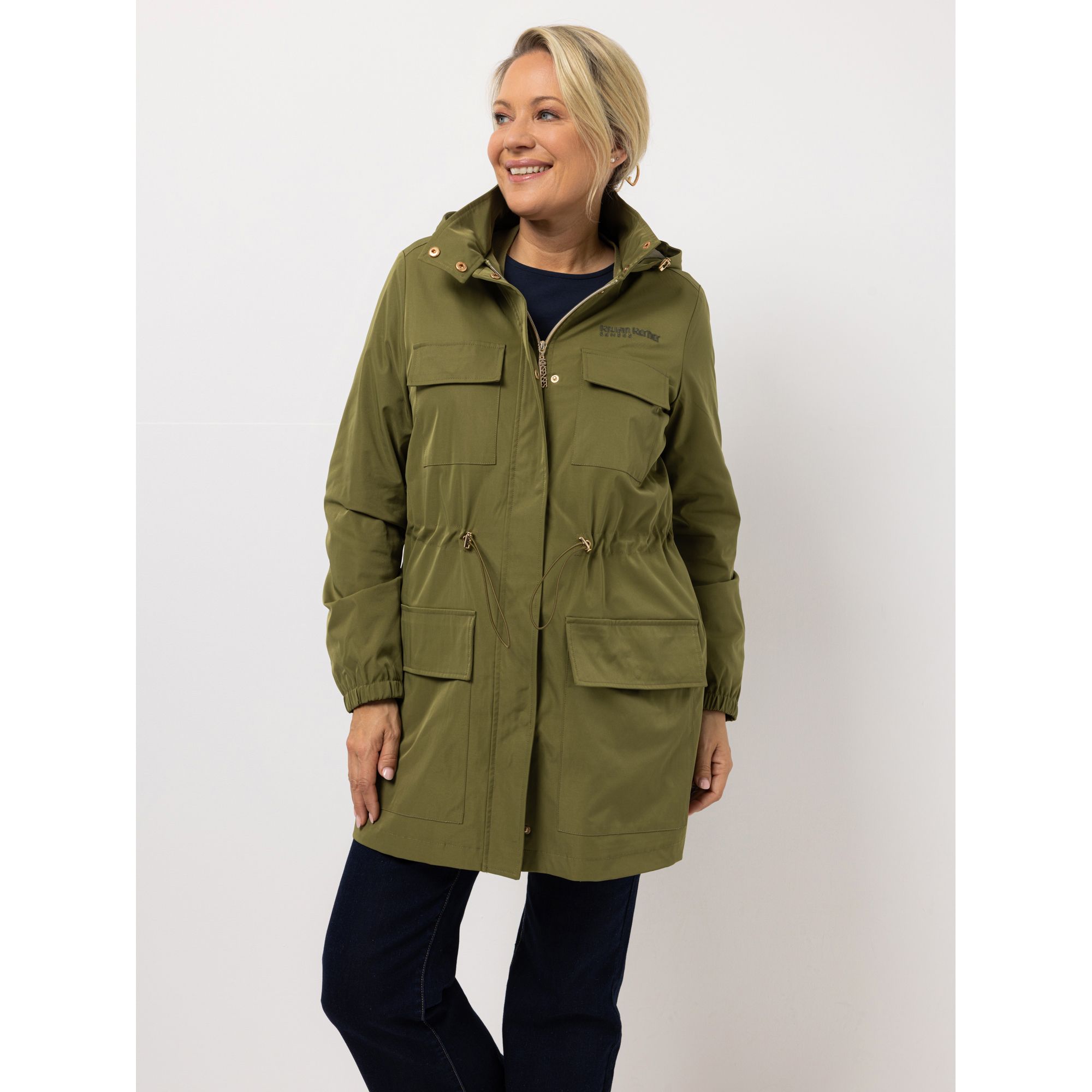 KILIAN KERNER SENSES Parka, Kapuze Tunnelzug Reißverschluß figurumspielend