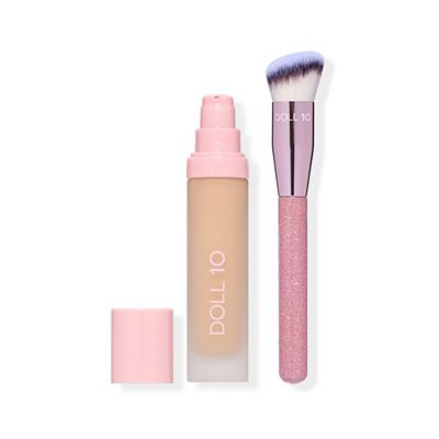 DOLL 10 BEAUTY Ph Adaptive Blush Duo 2x3,5g mit Pinsel