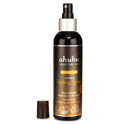 ahuhu organic hair care Bio Coffein Thickening Styling Spray 200ml