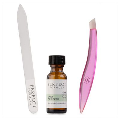 PERFECT FORMULA Nagelpflege-Set Daily Moisture 15ml Kristallpfeile Nagelhautschieber