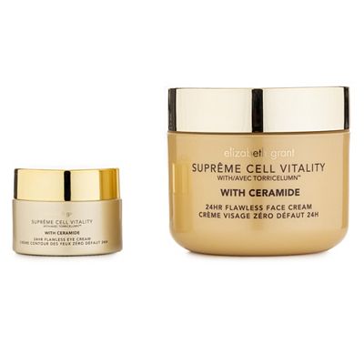 ELIZABETH GRANT Supreme Cell Vitality 24H Face Cream 200ml, 24H Eye Cream 30ml