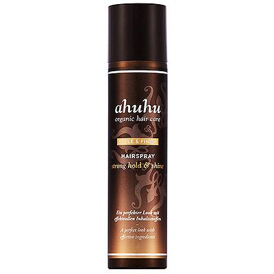 ahuhu organic hair care Hairspray strong hold & shine 300ml