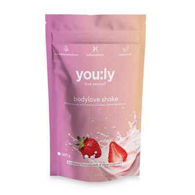 Thumbnail - you:ly Bodylove Shake Mahlzeitersatz 300g für 15 Portionen