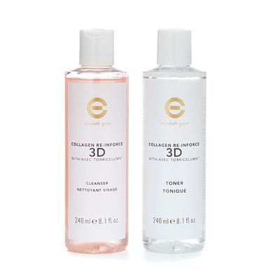 ELIZABETH GRANT Collagen 3D-Lift Reinigungsgel & Gesichtswasser 2x 240ml