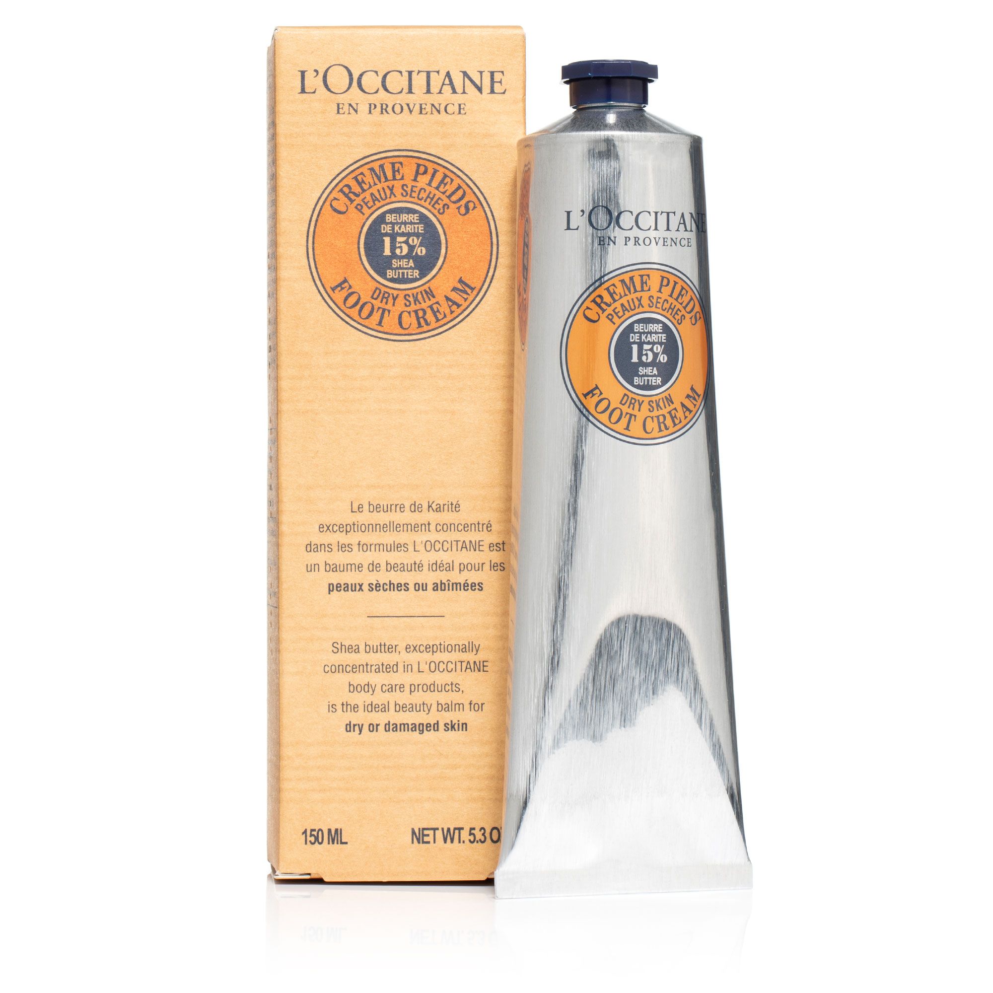 L'OCCITANE Shea Fußcreme 15 Shea Butter 150ml QVC.de