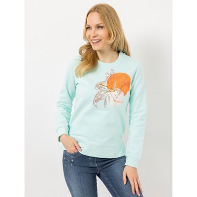 Thumbnail - DAWID by Dawid Tomaszewski Sweatshirt, Langarm Druck mit Pailletten figurumspielend