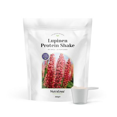 Thumbnail - NutraLinea® Lupinen Protein Shake mit Maca Limited Edition Standbeutel für 20 T