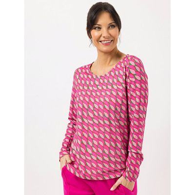 STEFFEN SCHRAUT Shirt Rundhalsausschnitt bedruckt figurumspielend