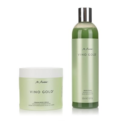M.ASAM® Vino Gold® Firming Body Cream, Bath Foam je 500ml