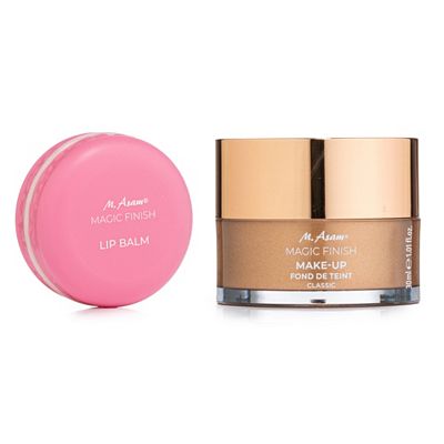 M.ASAM® Magic Finish Make-Up Classic 30ml, Lip Balm Macaron Edition 8,5g