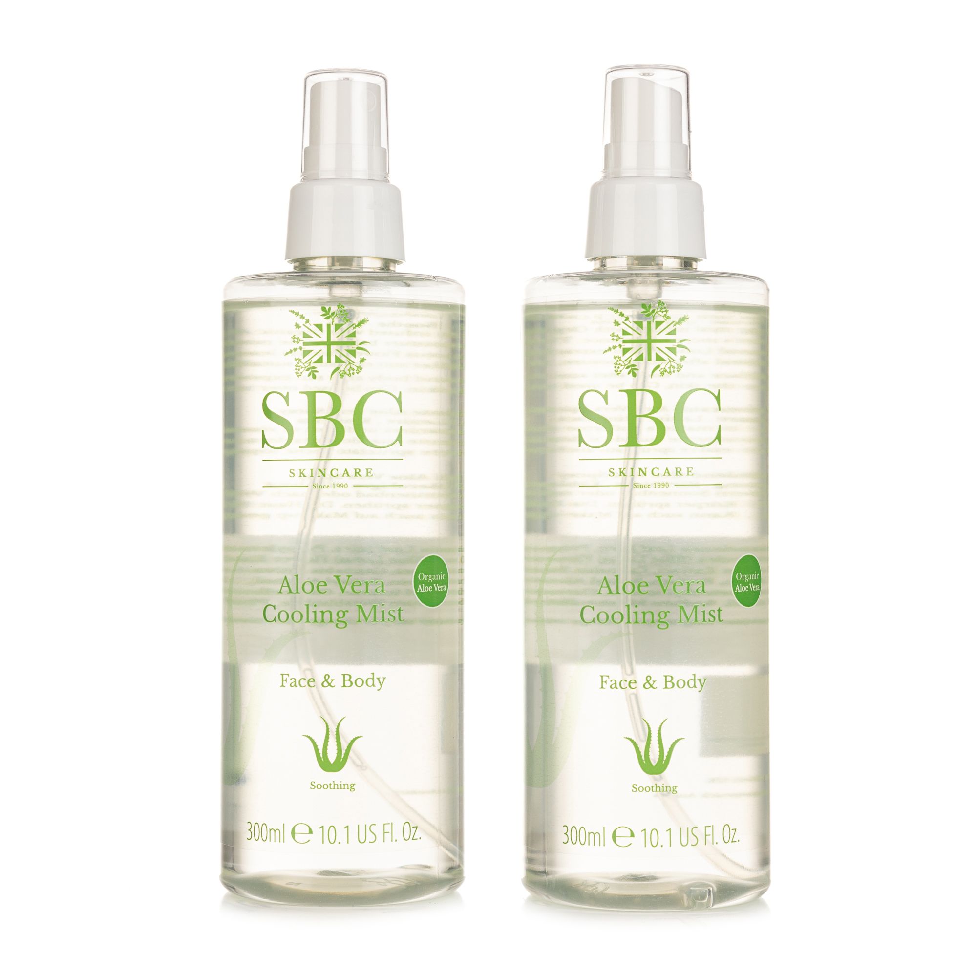 SBC Aloe Vera Body Spray Duo 2x 300ml