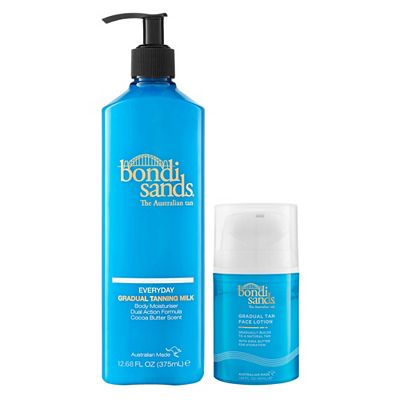 Bondi Sands Tanning Milk 375ml Tanning Face Lotion 50ml