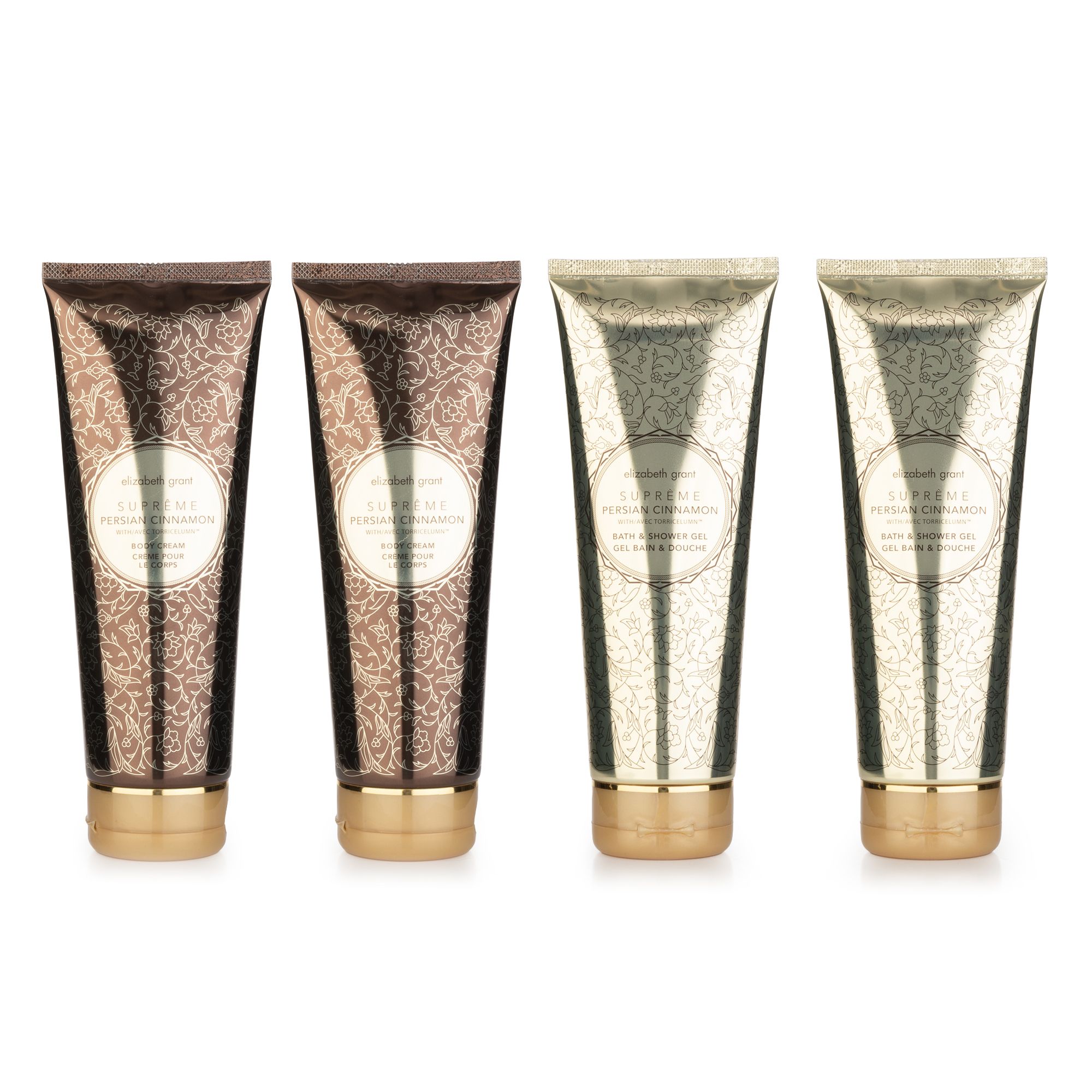 ELIZABETH GRANT Supreme Persian Cinnamon Duschgel 2x 240ml, Bodylotion 2x 240ml