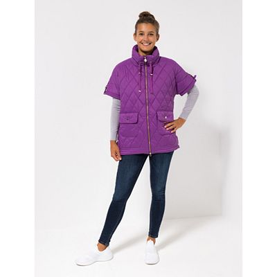 Thumbnail - ICONIC by Marina Hoermanseder Steppjacke, 1/2-Arm Schnallendetails leger weit