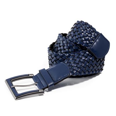 KIM & CO. Gürtel Material-Mix elastischer Gurt geflochten