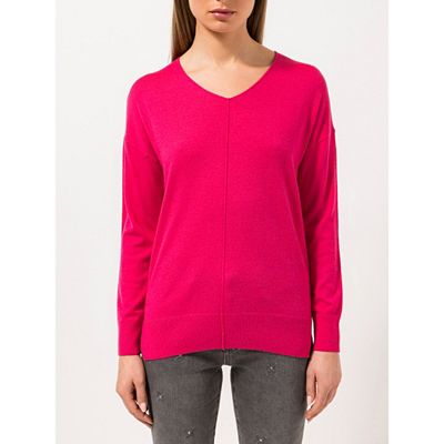 STEFFEN SCHRAUT Pullover V-Ausschnitt Rippenbundabschlüsse leger weit