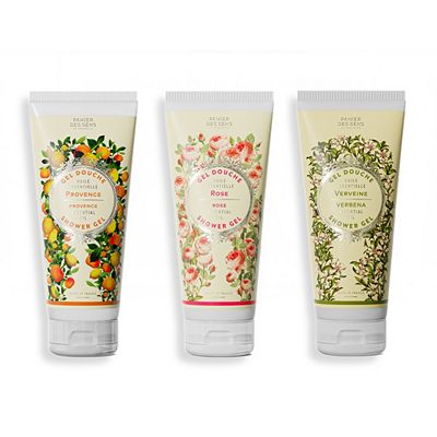 PANIER DES SENS Duschgel Set Rose, Verbene u. Provence 3x 200ml