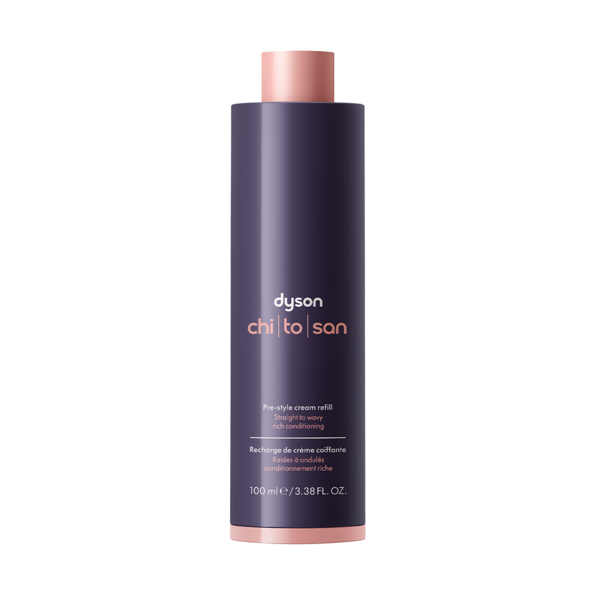 DYSON Chitosan™ Pre-Style Cream für glattes bis welliges Haar, reichh., Nachfüllp.