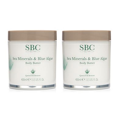 SBC Sea Minerals & Blue Algae Body Butter-Duo je 400ml