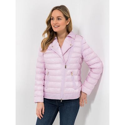 ANNI FOR FRIENDS Steppjacke Reverskragen 2-Wege-Zipper figurbetont