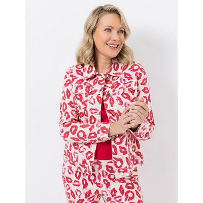 KILIAN KERNER SENSES Jeansjacke. 1/1-Arm Knopfleiste Stretch-Qualität figurumspielend