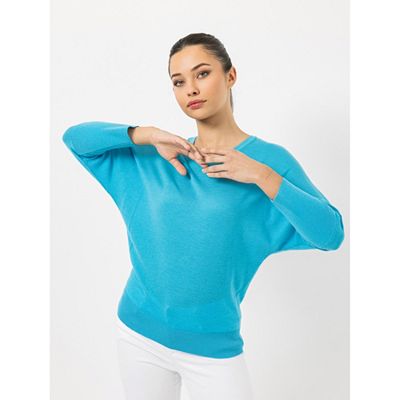 Thumbnail - STEFFEN SCHRAUT Pullover 3/4 Fledermausärmel V-Ausschnitt leger weit