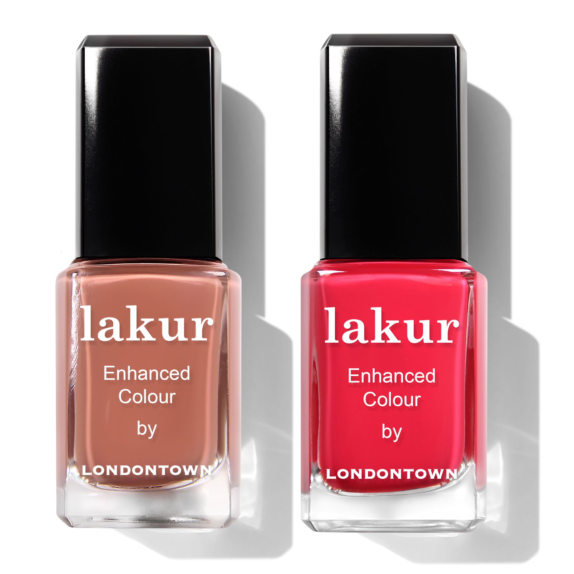 LONDONTOWN Nagellack-Set Pecan Pie London Calling Lakur 2x12ml