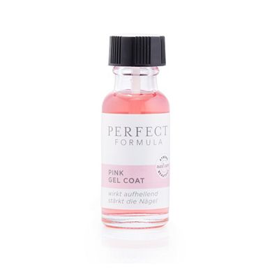 PERFECT FORMULA Pink Gel Coat stärkender Unterlack aufhellend rosafarben, 18ml