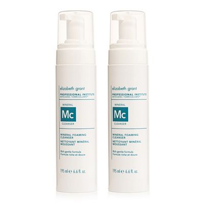ELIZABETH GRANT Professional Institute Mineral Cleansing Mousse 2x 195ml