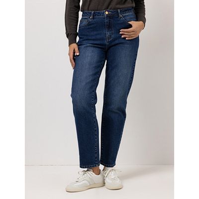 KILIAN KERNER SENSES Jeans, 1/1 Länge 5 Pocket Form figurbetont gerades Bein