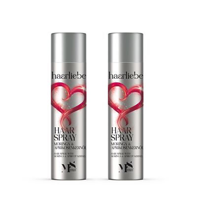 MARGOT SCHMITT® Haarliebe Haarspray mit Moringa & Aprikosenkernöl 2x300ml