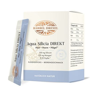 Thumbnail - BÄRBEL DREXEL Aqua Silicia Direkt Gel Sticks mit Zink, Mangan & Kupfer 30 Stück