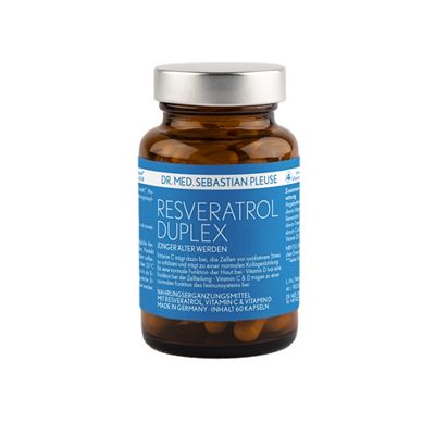 Thumbnail - Dr. med. Sebastian Pleuse Resveratrol Duplex 60 Stück für 30 Tage