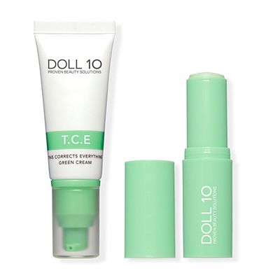 DOLL 10 BEAUTY T.C.E Green Cream 30ml & Correcting Serum Stick 10g
