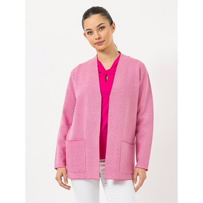 Thumbnail - STEFFEN SCHRAUT Cardigan offene Kanten aufgesetzte Taschen leger weit