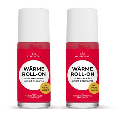 Thumbnail - ALMIVITAL Wärme Roll-On mit Arnika & Rosmarinöl 2x 50ml